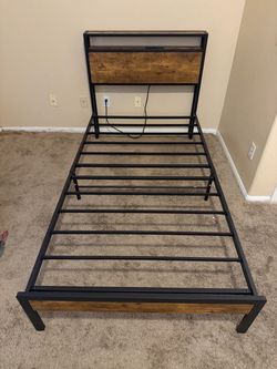 Twin bed frame