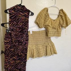Womens Skirt Sets 