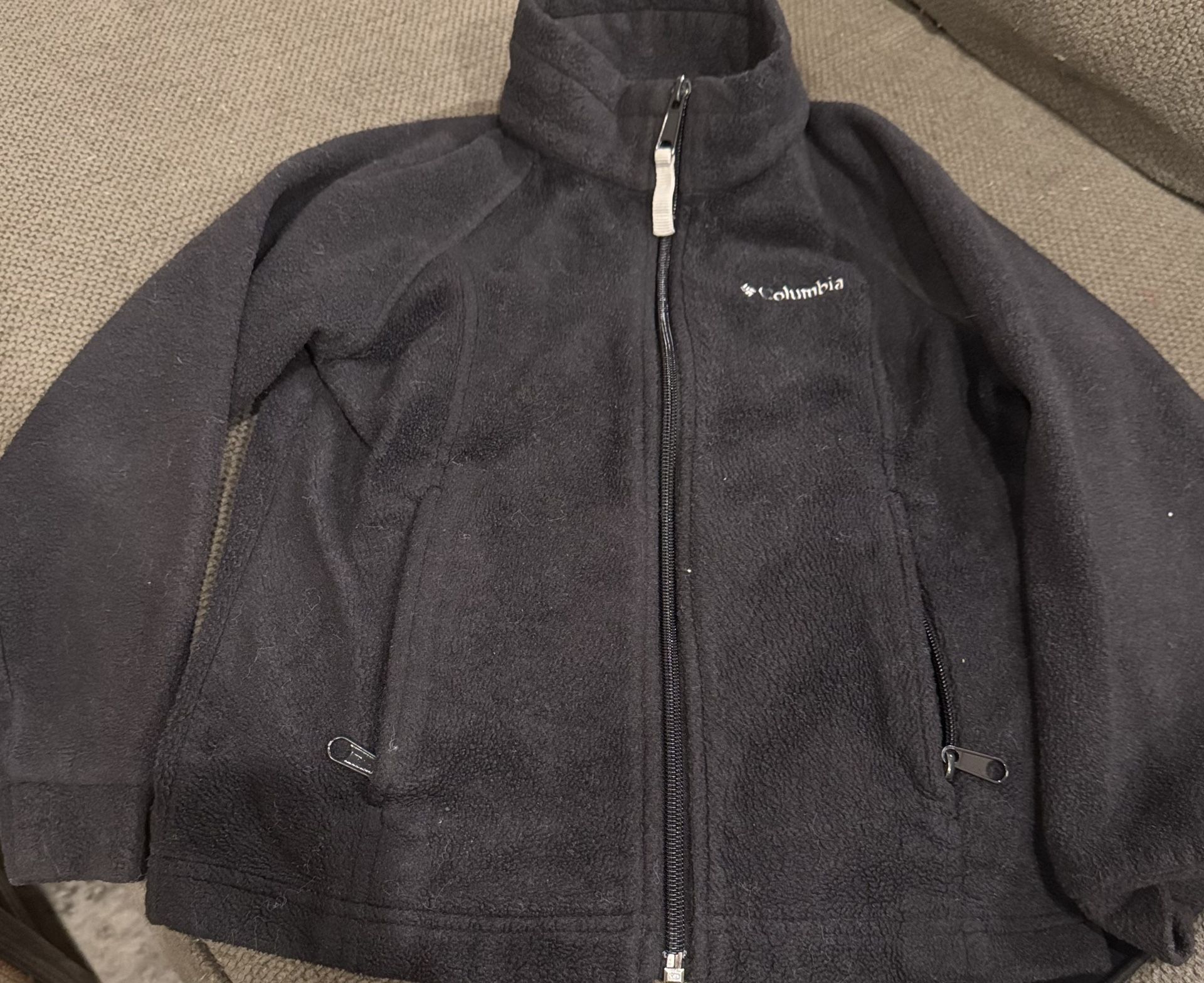 Columbia Black Jacket For Kids Size 6