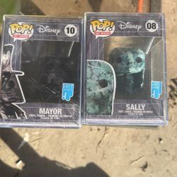 Funko Pop Nightmare Before Christmas #10 And #8