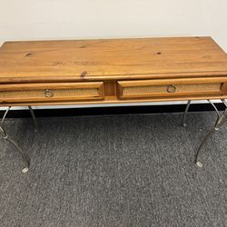 Wood console/entry table