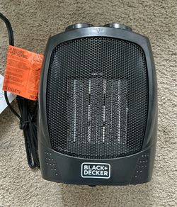Black & Decker BHDC201  1,500-Watt Personal Ceramic Heater NEW No Box