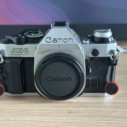 Canon AE-1 Program W/ 4 lenses