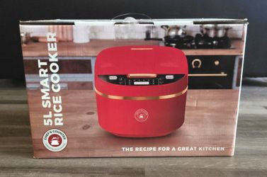 Chef's Counter - 5L Smart Rice Cooker - NEW IN BOX