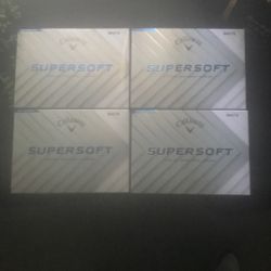 All New Callaway Supersoft Golf Balls 