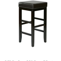 NEW IN BOX - OSP Designs Espresso Metro Square Bar Stool