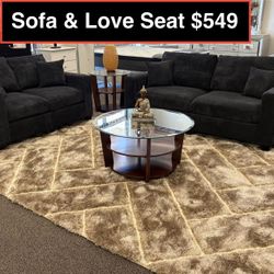 STORE CLOSING !!! New Sofa And Love Seat  ((( Available In Different Colors 