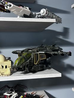 mega construx halo unsc pelican gunship 