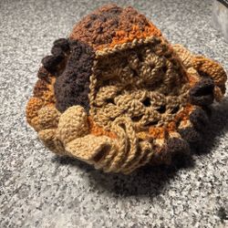 Crochet Ruffle Hat