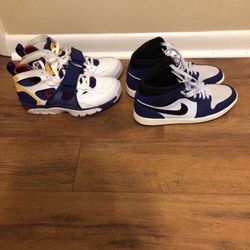 Nike Air Trainer Huarache Retro and Nike Jordan’s 