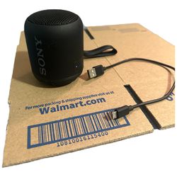 Sony SRS-XB12 Black Extra Bass Waterproof Wireless Bluetooth Speaker Tested ✅✅✅