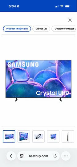 43” Samsung tv
