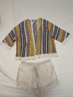 Cover Up And Shorts