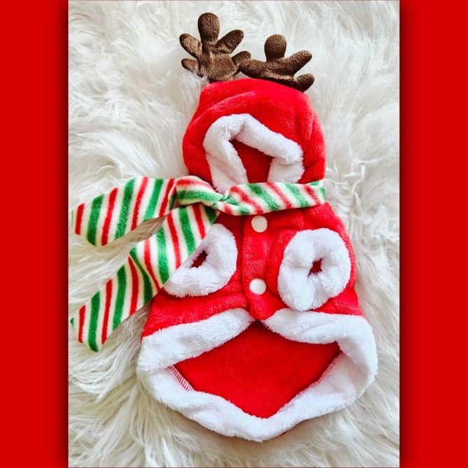 Christmas Festive Outfit For Dogs Or Cats Size XS 🐶🎅🐾