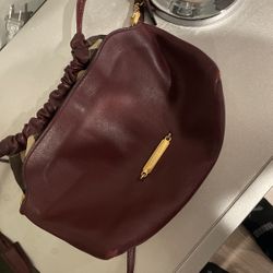 Burberry, Crossbody Bag Maroon