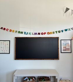 Chalkboard/Whiteboard Double Sided