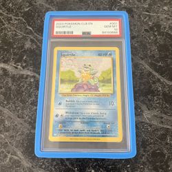 Pokemon PSA 10 Squirtle 