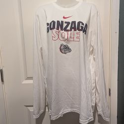 Gonzaga 2023 NCAA Bench Shirt - Nike Dry-fit XL