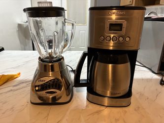 Oster blender and cuisinart coffee maker