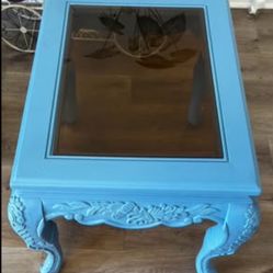 Glass Side Table