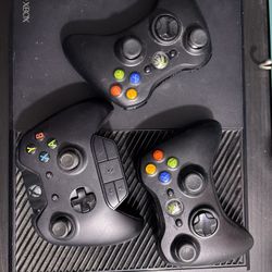 Microsoft Xbox One Console Black Model 1540 500GB Plus 3 Wireless Controllers