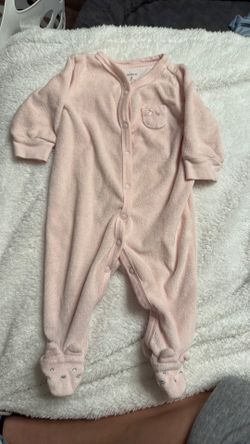 Button down long sleeve baby onesie