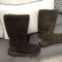 Ugg Women’s Boots Size 4 Tall Ones 