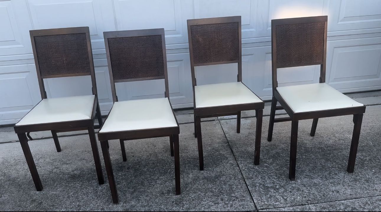 Vintage Mid Century Folding Chairs