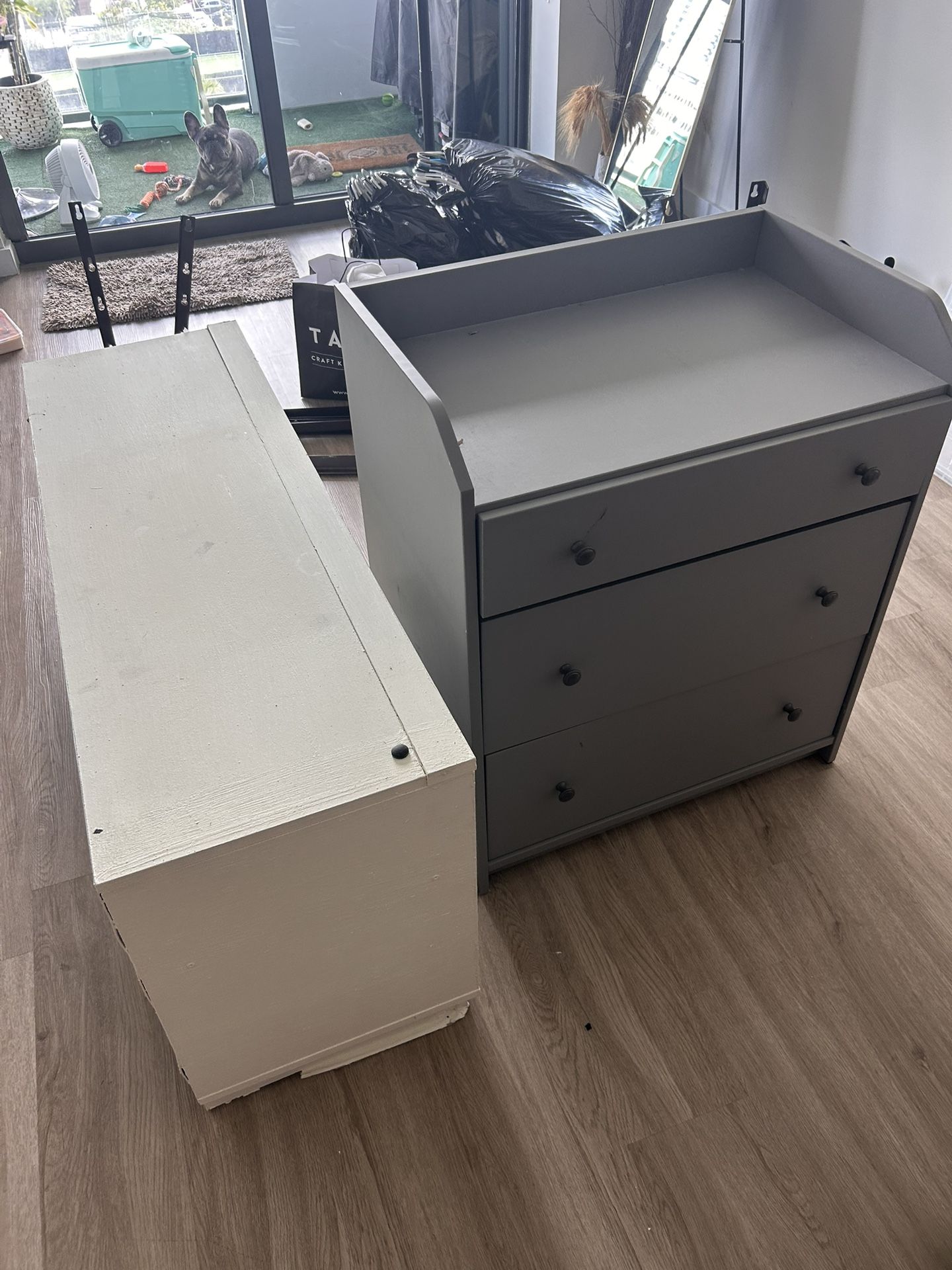 Clothes Drawer And TV Stand/Desk