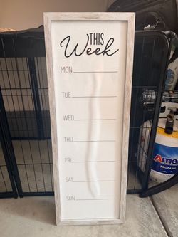 Weekly planner