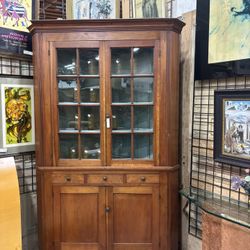 Antique Corner Cabinet