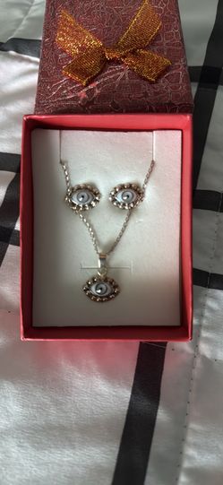 jewelry and tennis shoes