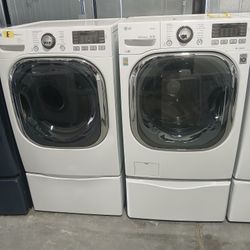 LG Washer And Electric Dryer