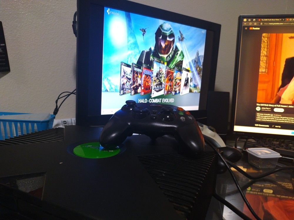 Two Original Xbox Modded