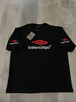 Balenciaga Black Logo T-Shirt New with Tags