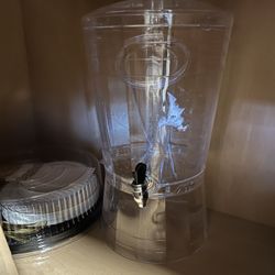 Plastic Water Dispenser - For Party Or Event 