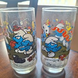 Cartoon Glasses- Smurfs 1983