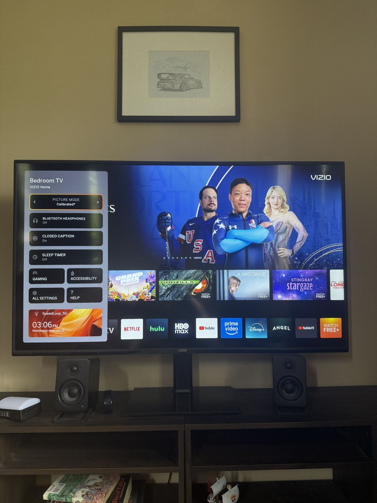 Vizio 50” 4k UHD LED Smart TV