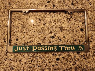 Vintage License Plate Frame Grateful Dead