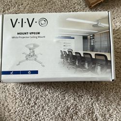 White projector Ceiling Mount