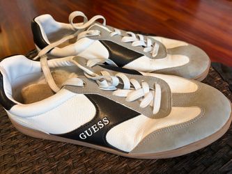 Guess Low-Top Sneakers White Black Gray