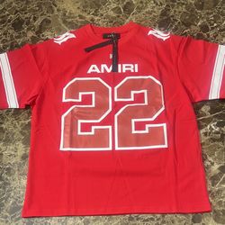 New Size small Amiri jersey style tees