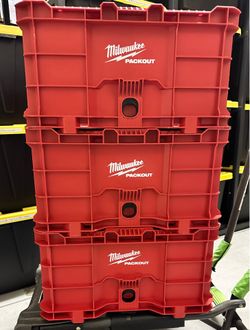 Milwaukee packout crates w dividers