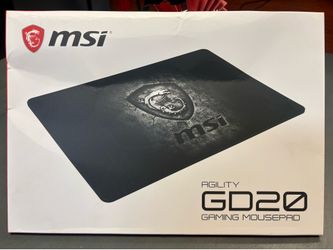 New & sealed - The Best MSI Gaming Mouse Pad