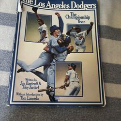 1981 Dodger Championship Game Book