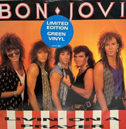 Bon Jovi – Limited Edition Green Vinyl (Rare, Excellent Condition)