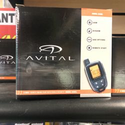 Avital Remote Start Alarm System On Sale For 149.99
