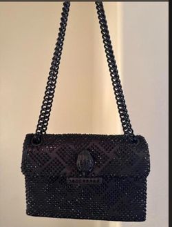 Kurt Geiger Black Studded Bag