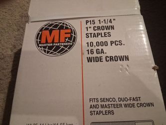 Master fasteners / unopened box