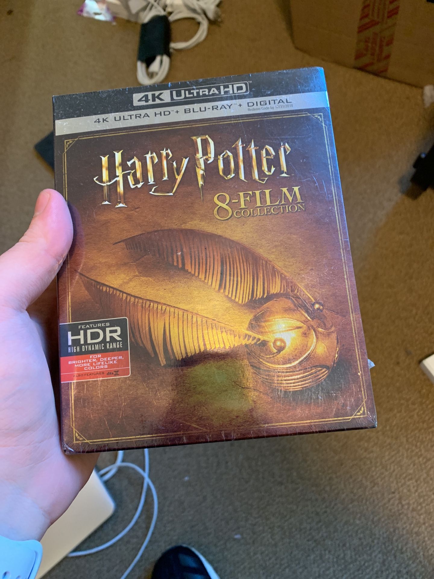 Harry Potter 8 movie 4 4K collection + digital code